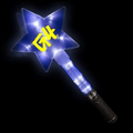 Light Up Wand - Star - Blue